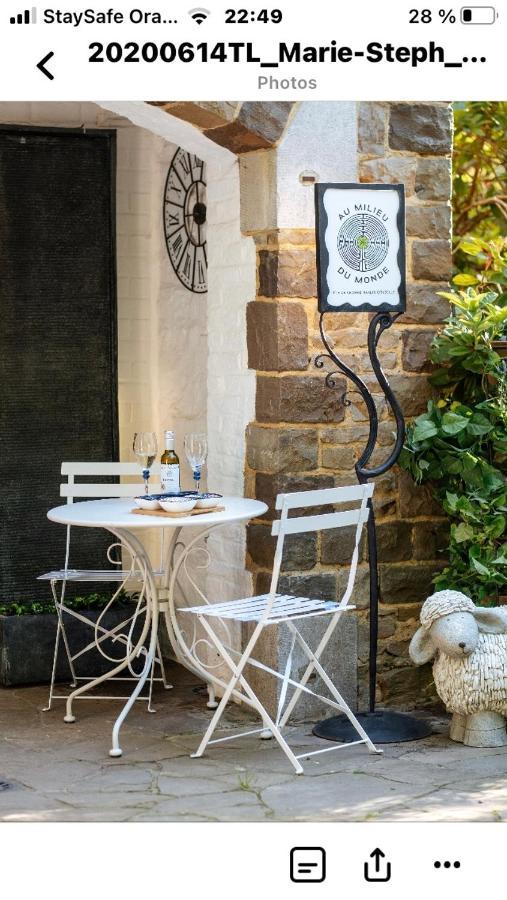 Gite De Charme Au Milieu Du Monde Namur Exterior foto